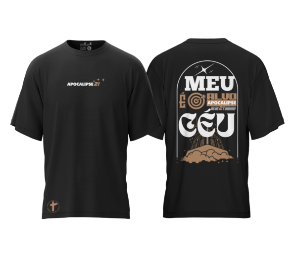 Camisa Céu - Oversized