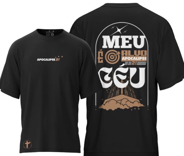 Camisa Céu - Oversized